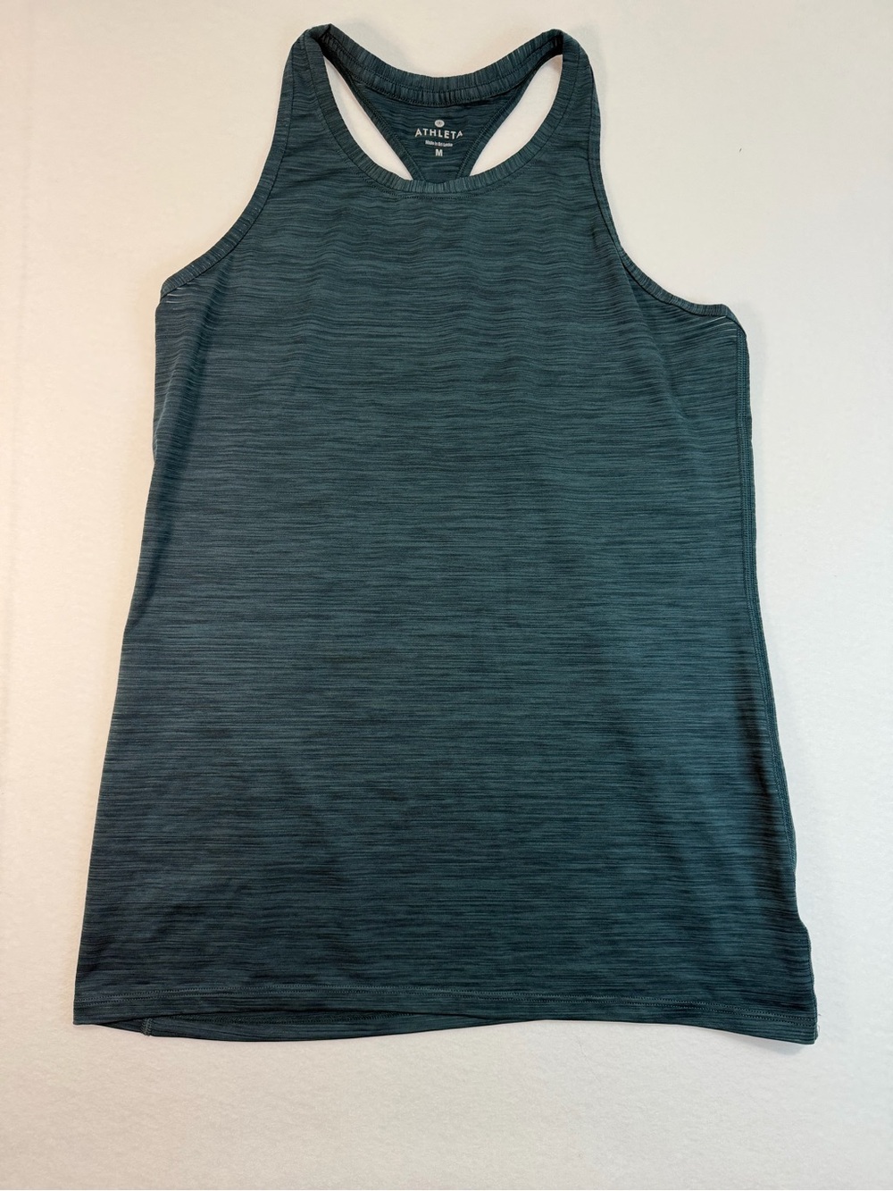 Athleta Women's Teal Racerback Tank Top Size Medium